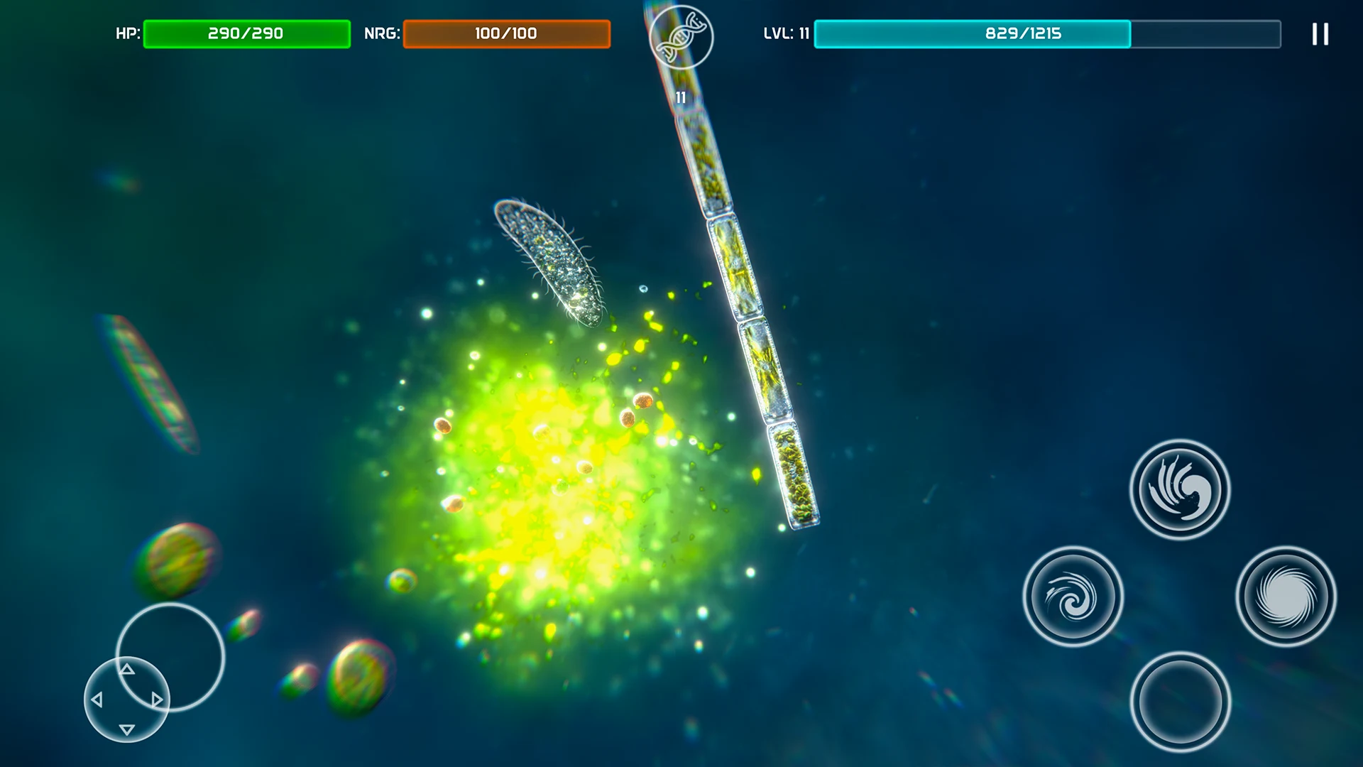 Bionix: Spore Evolution Sim 3D screenshot