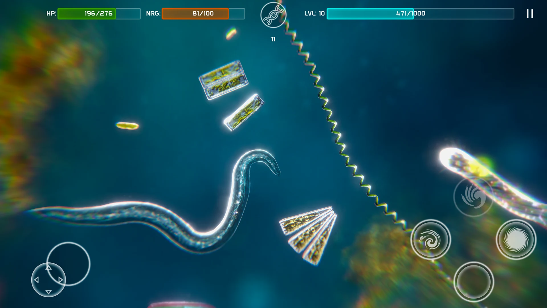 Bionix: Spore Evolution Sim 3D screenshot
